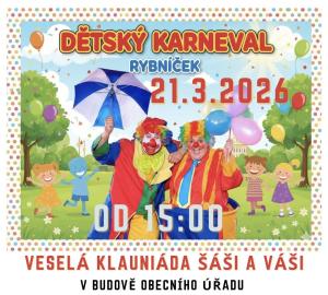 ???? Dětský karneval v Rybníčku! ???? 1